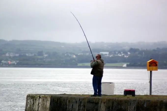 Fishing with a spinning lead