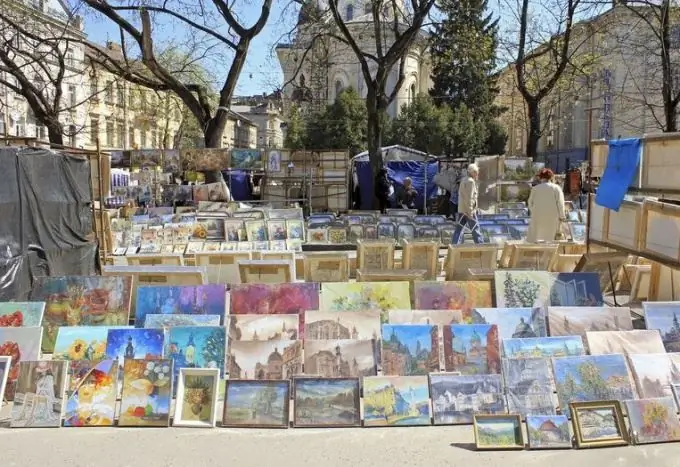 Πού να αγοράσετε πίνακες ζωγραφικής στη Μόσχα