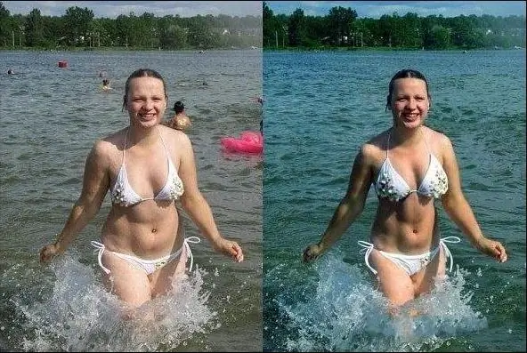 Photoshop'ta bir kişi nasıl daha ince yapılır