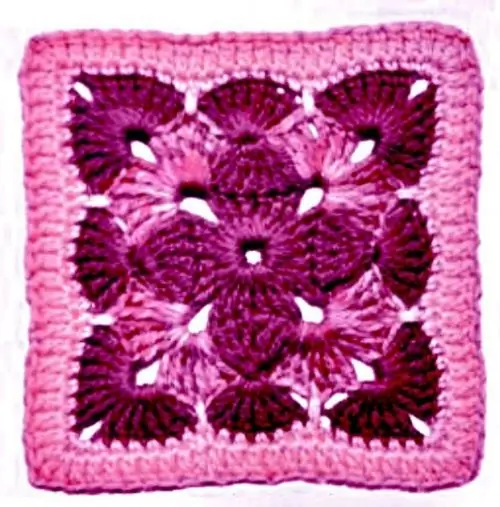 How to crochet squares