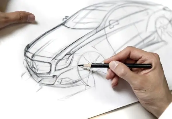 How to learn to draw a car