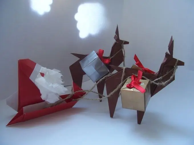 How to make a paper deer