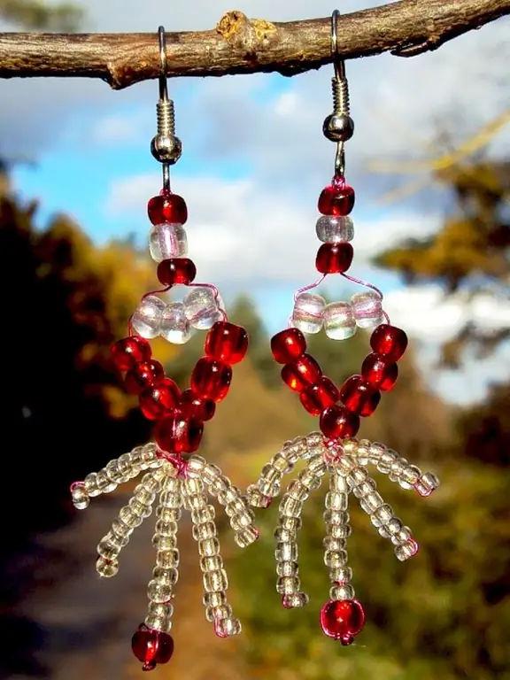 How to make beaded earrings