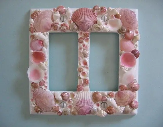 How to make a panel from seashells