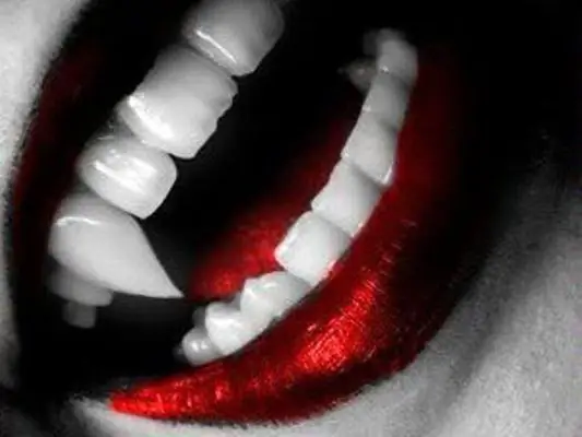 How to make vampire teeth