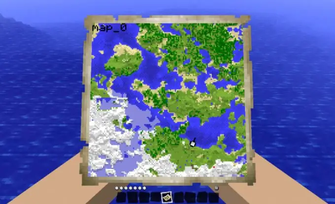 How to make a map in minecraft