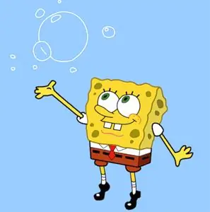 SpongeBob è l'eroe di un cartone animato popolare e divertente