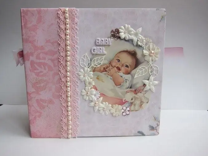 How to make a scrapbooking album for kids