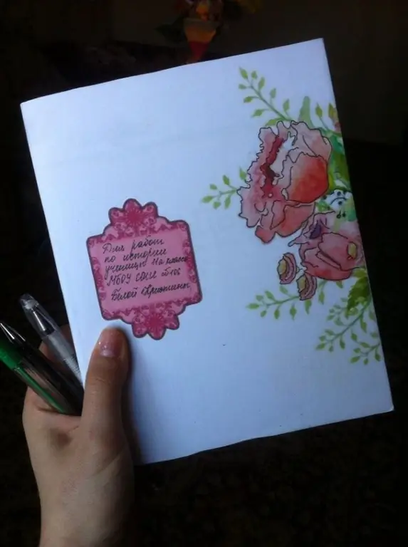 diy defter kapağı