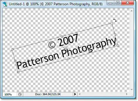 Como colocar direitos autorais em uma foto