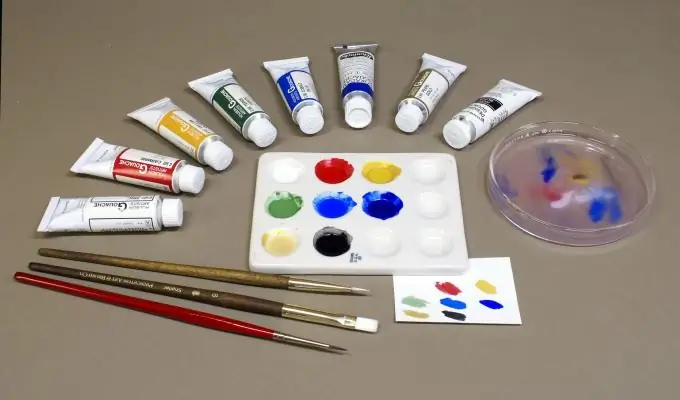 Cara belajar melukis dengan gouache