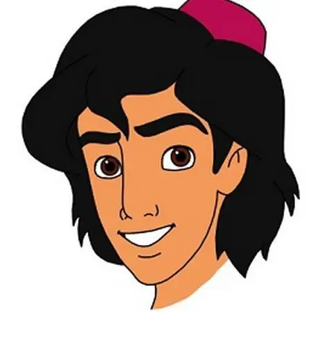 Cara menggambar Aladdin