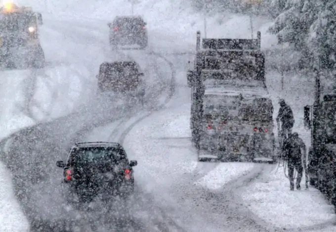 Come disegnare una bufera di neve