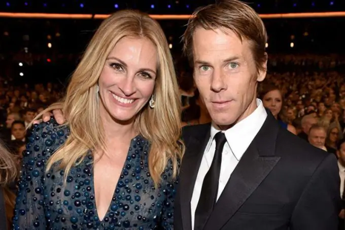 Julia Roberts' husband: photo