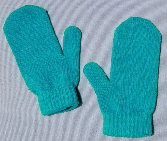 How to knit a mitten finger