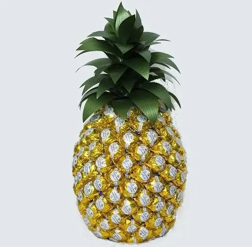 Şekerden ananas nasıl yapılır