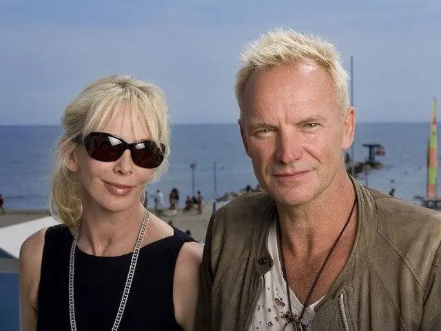 Sting'in karısı: fotoğraf