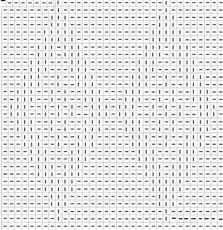 Schema des Musters "Rhombus"