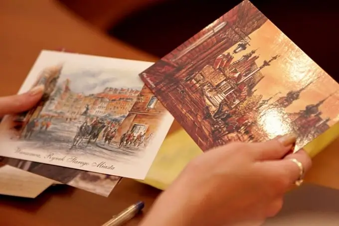 How to exchange postcards